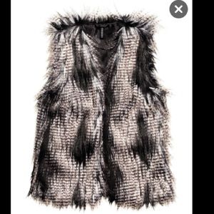 H&M Faux Fur Vest
